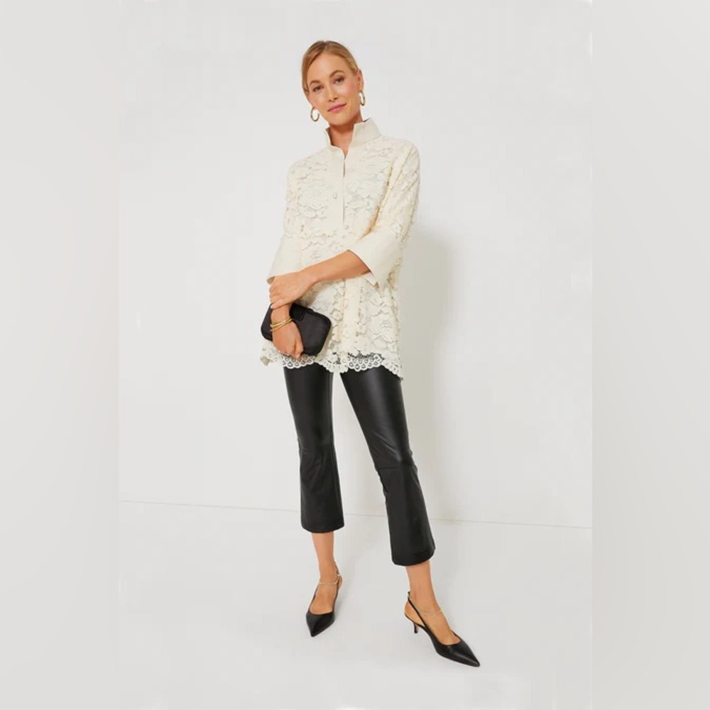 Tuckernuck Ivory Lace Willow Blouse, M